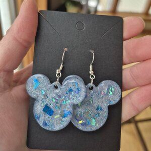 2/$40 Mickey Mouse Inspired Earrings